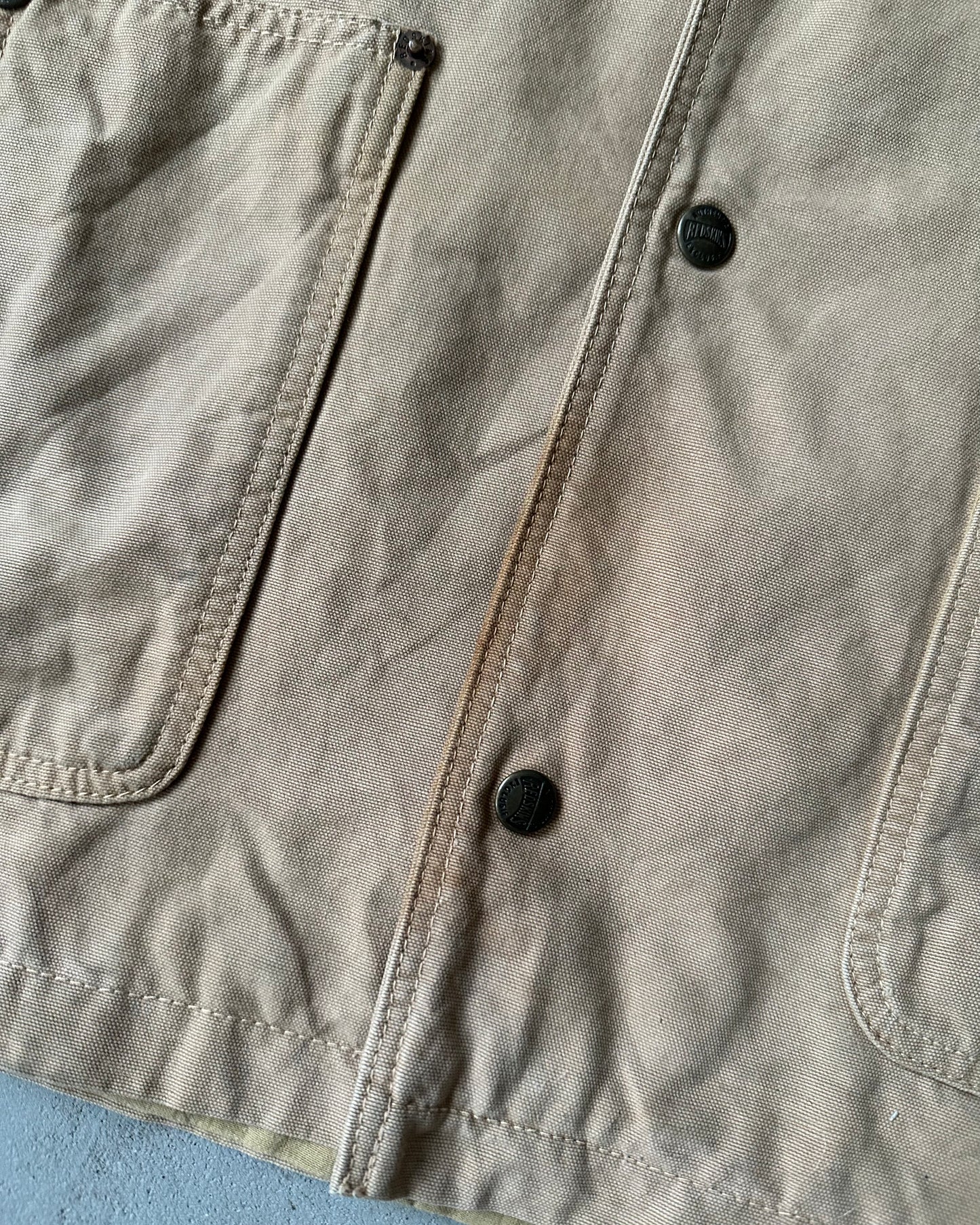 1990s - Tan Chore Jacket - XL