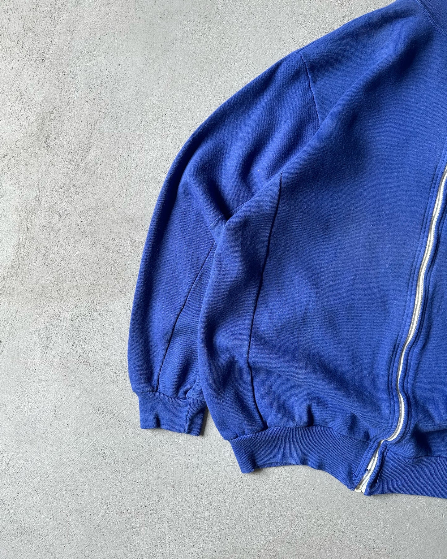 1970s - Blue Champion Track Sweatshirt - XS/S