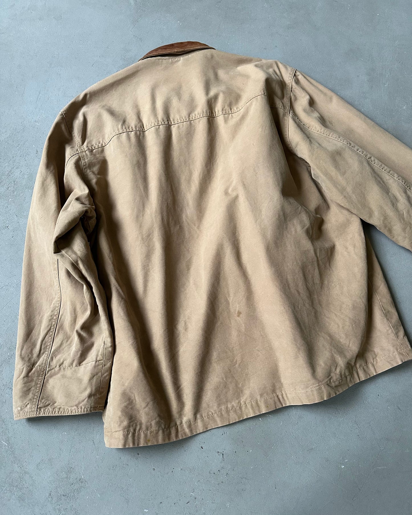 1990s - Tan Chore Jacket - XL