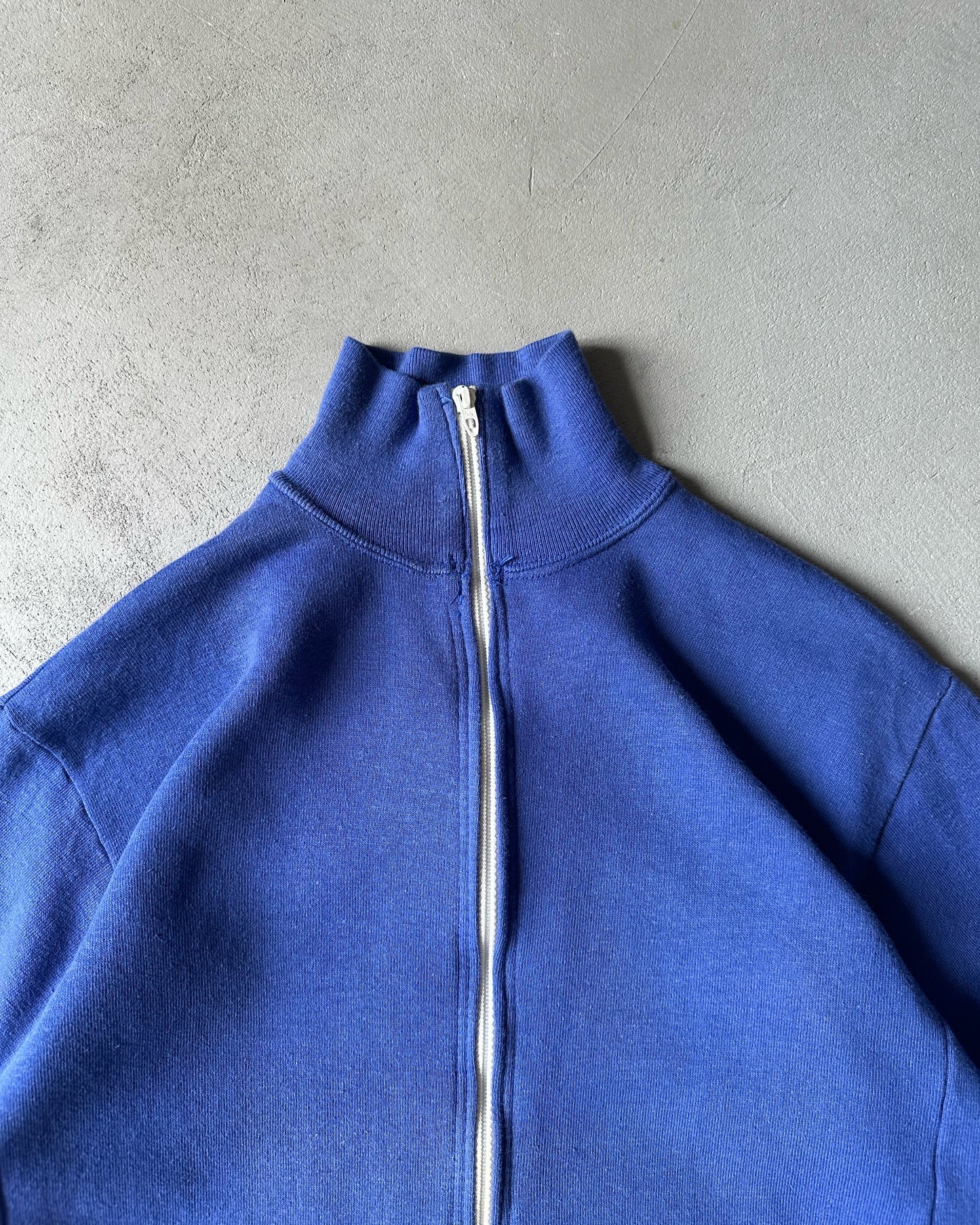 1970s - Blue Champion Track Sweatshirt - XS/S