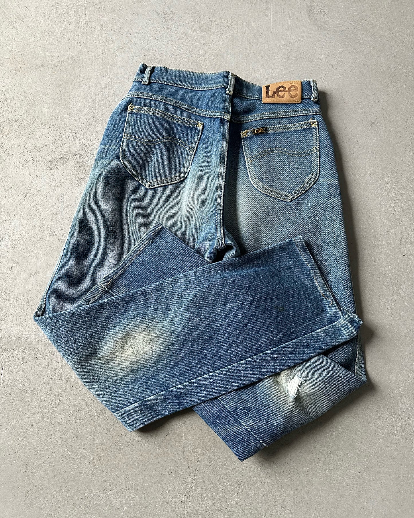 1980s - Distressed LEE Riders Women's Jeans - 28x30