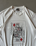 1990s - White "Geology" T-Shirt - S/M
