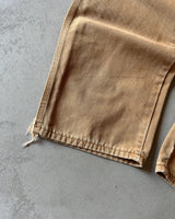 2000s - Tan Dickie's Work Pants - 36x33