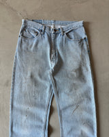 2000s - Lightwash Wrangler Jeans - 33x35