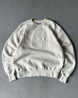 1990s - Cream JBL Crewneck - XL
