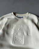 1990s - Cream JBL Crewneck - XL
