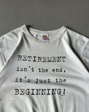 2000s - White Painters "Retirement" T-Shirt - M