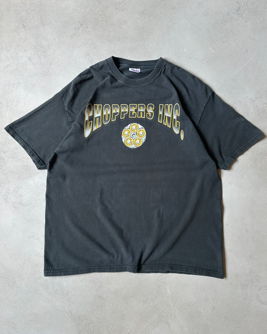 2000s - Faded Black Choppers Inc. T-Shirt - XL