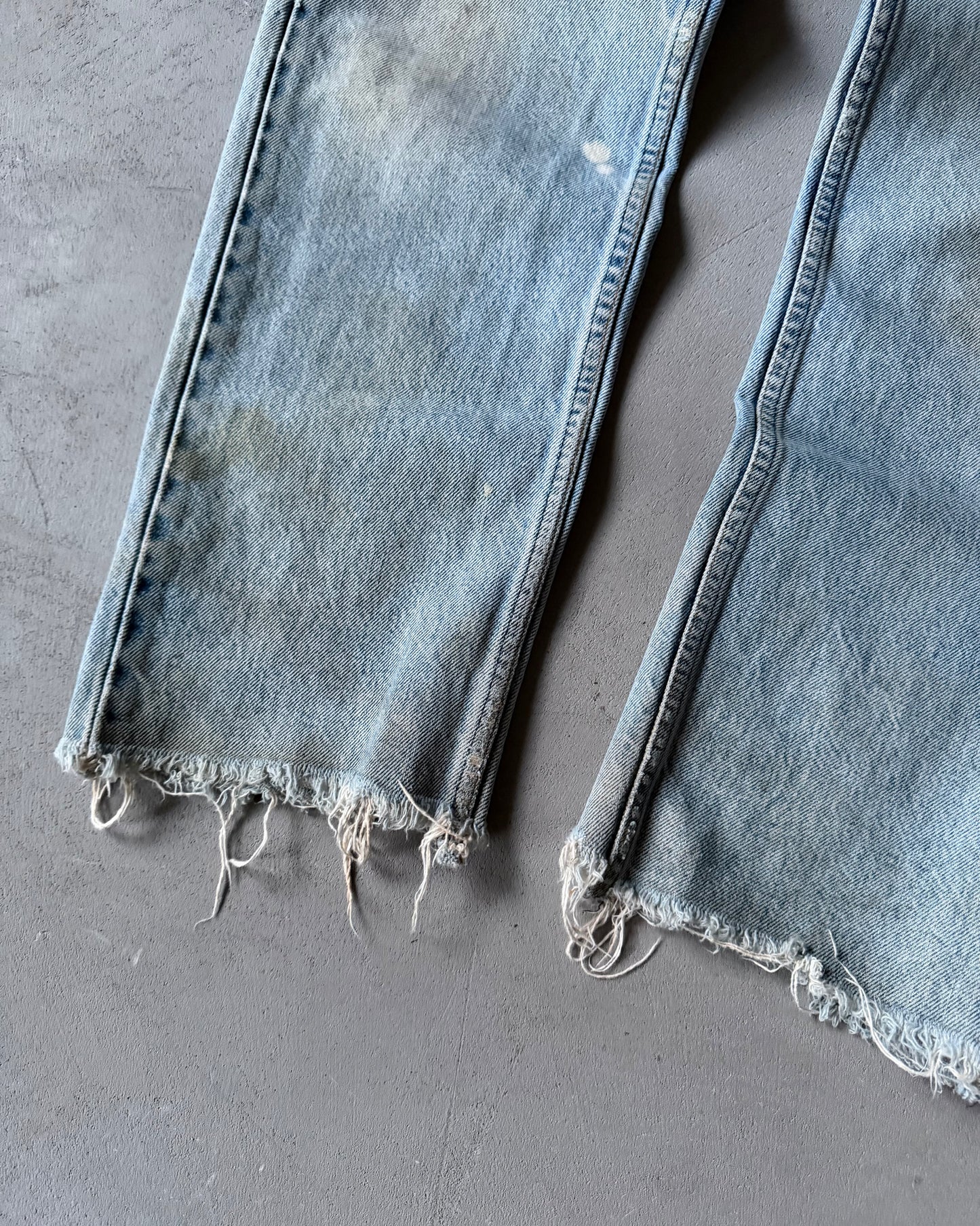 1980s - Distressed 505 Levi's Jeans - 31x27