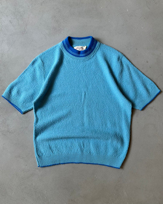 1970s - Blue John Blair Knit T-Shirt - M