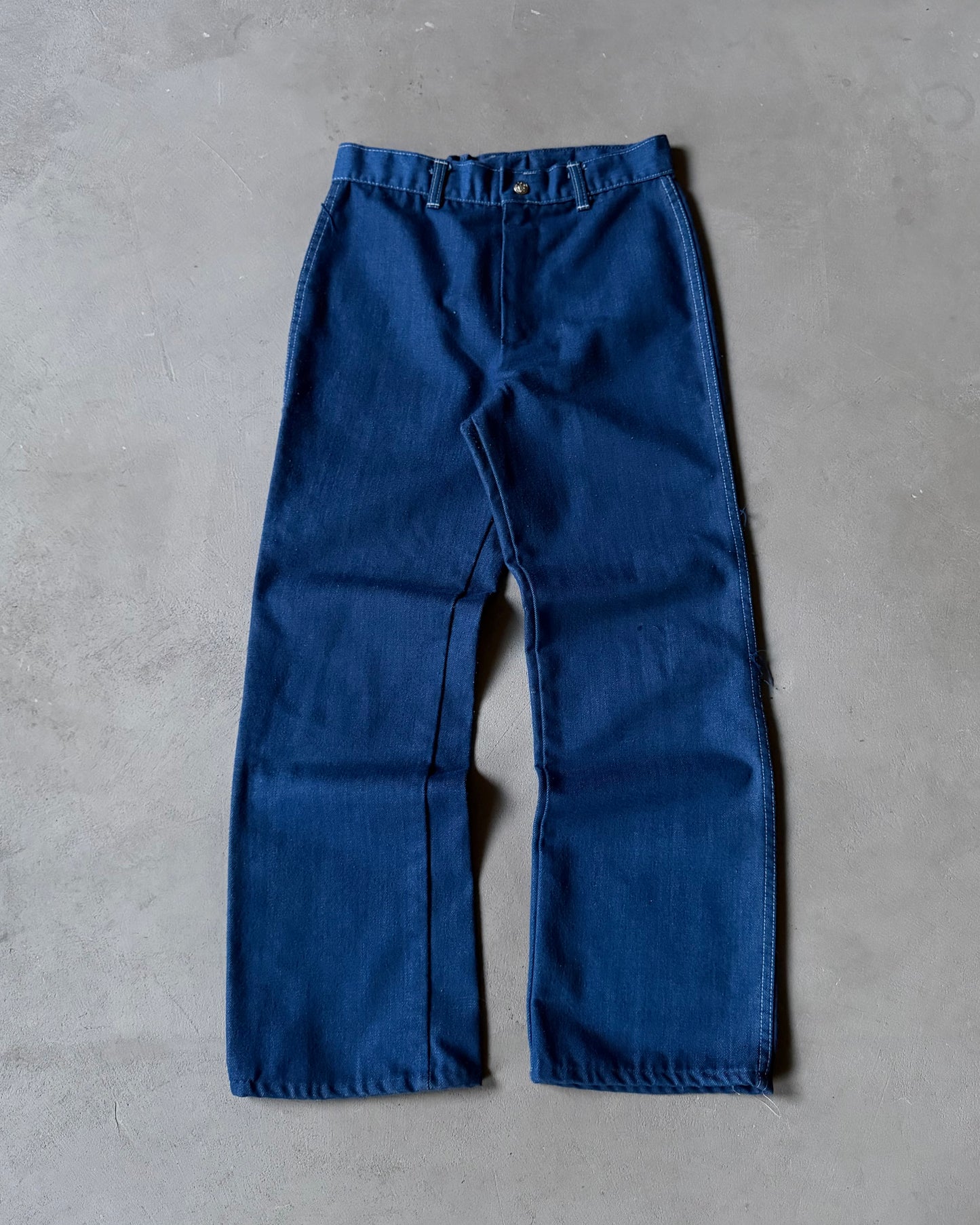 Années 1970 - Jean femme Toughskins bleu - 27x27