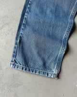 1990s - Carhartt Work Jeans USA - 35x33