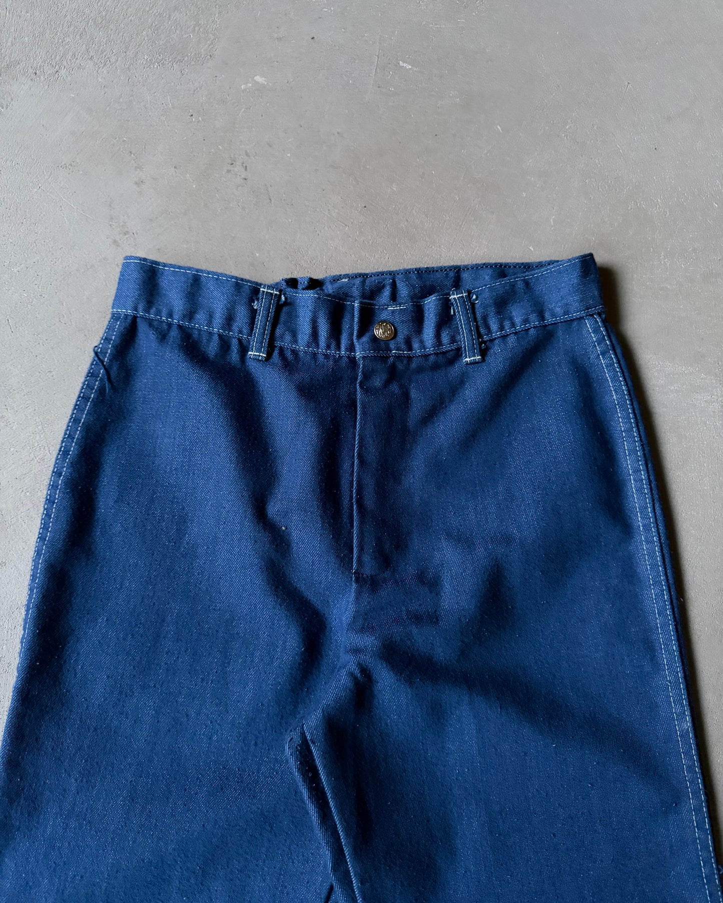Années 1970 - Jean femme Toughskins bleu - 27x27