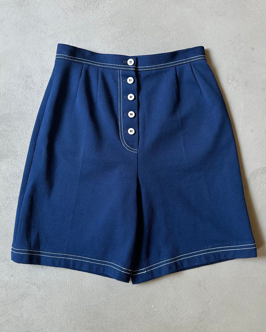 1970s - Navy Women's Shorts - 27