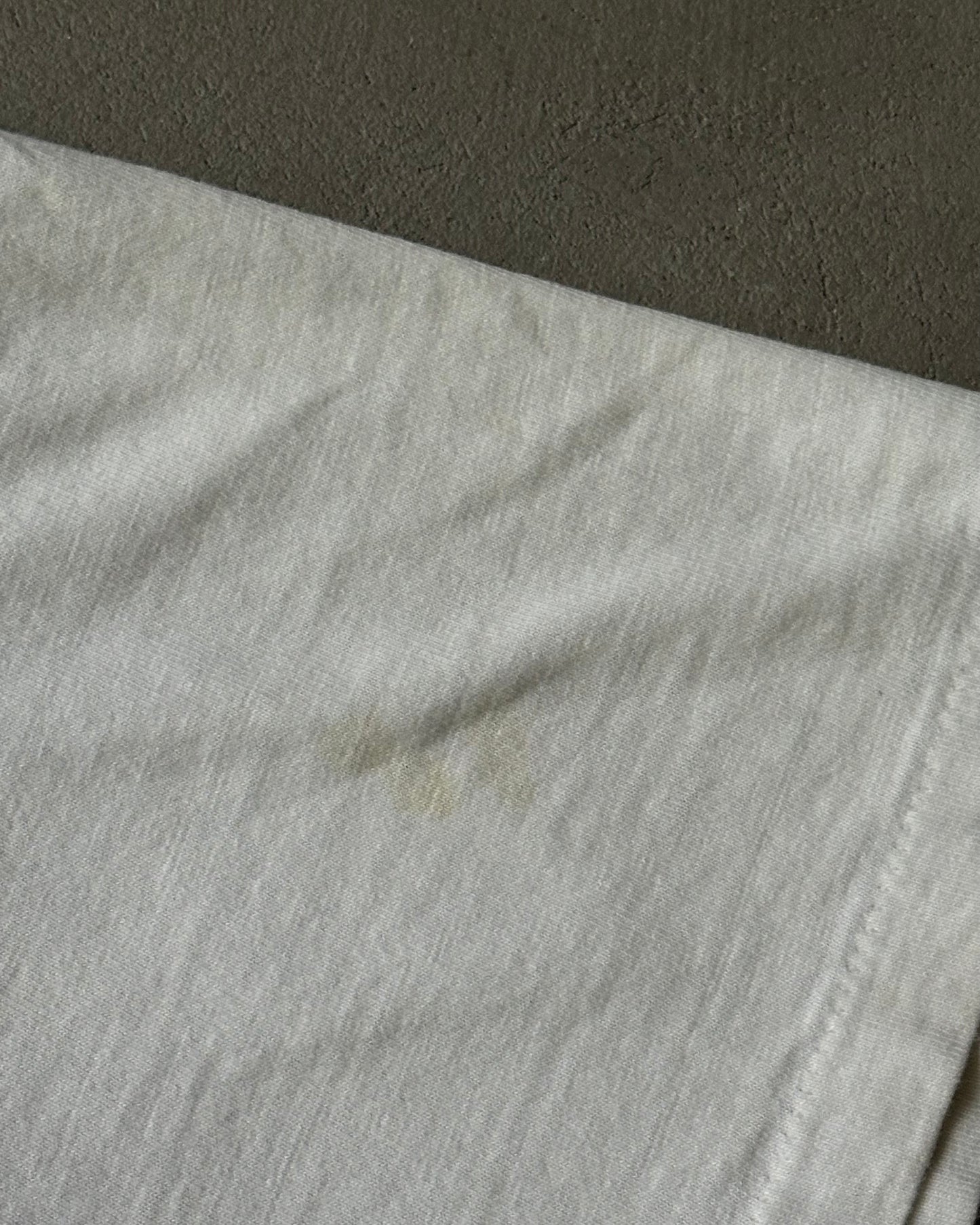 Années 1980 - T-shirt blanc Université de Dayton - Taille M