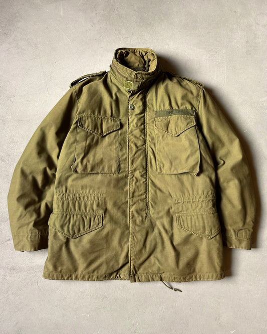 1970s - Green Military Jacket - M