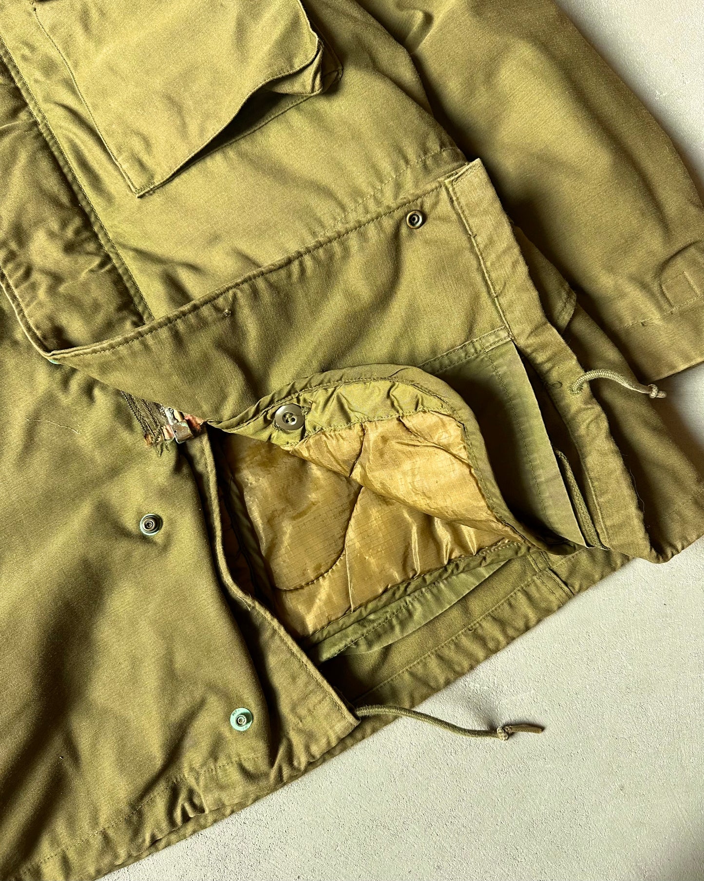 Années 70 - Veste militaire verte - M