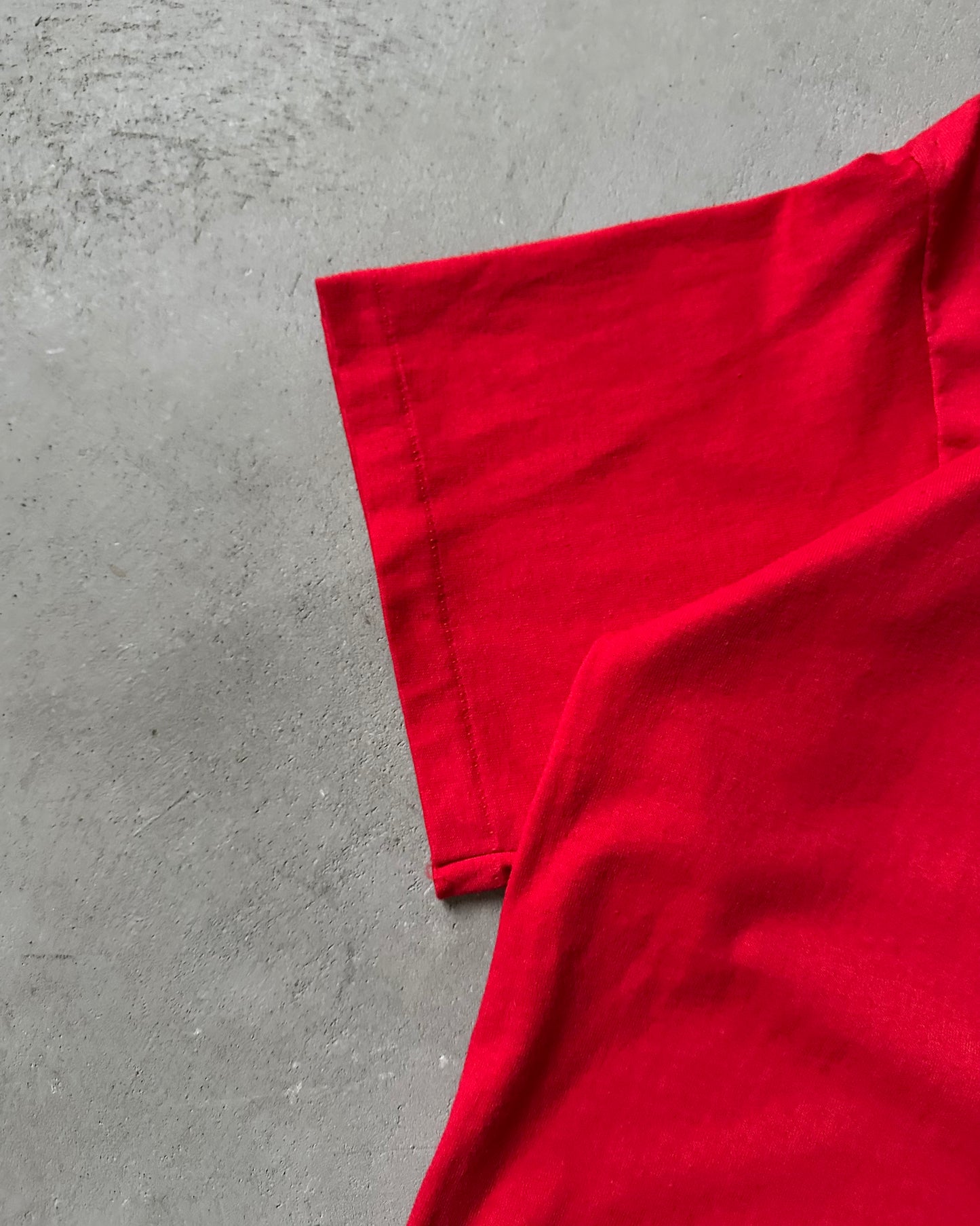 Années 80 - T-Shirt Rouge Intercourse - XL