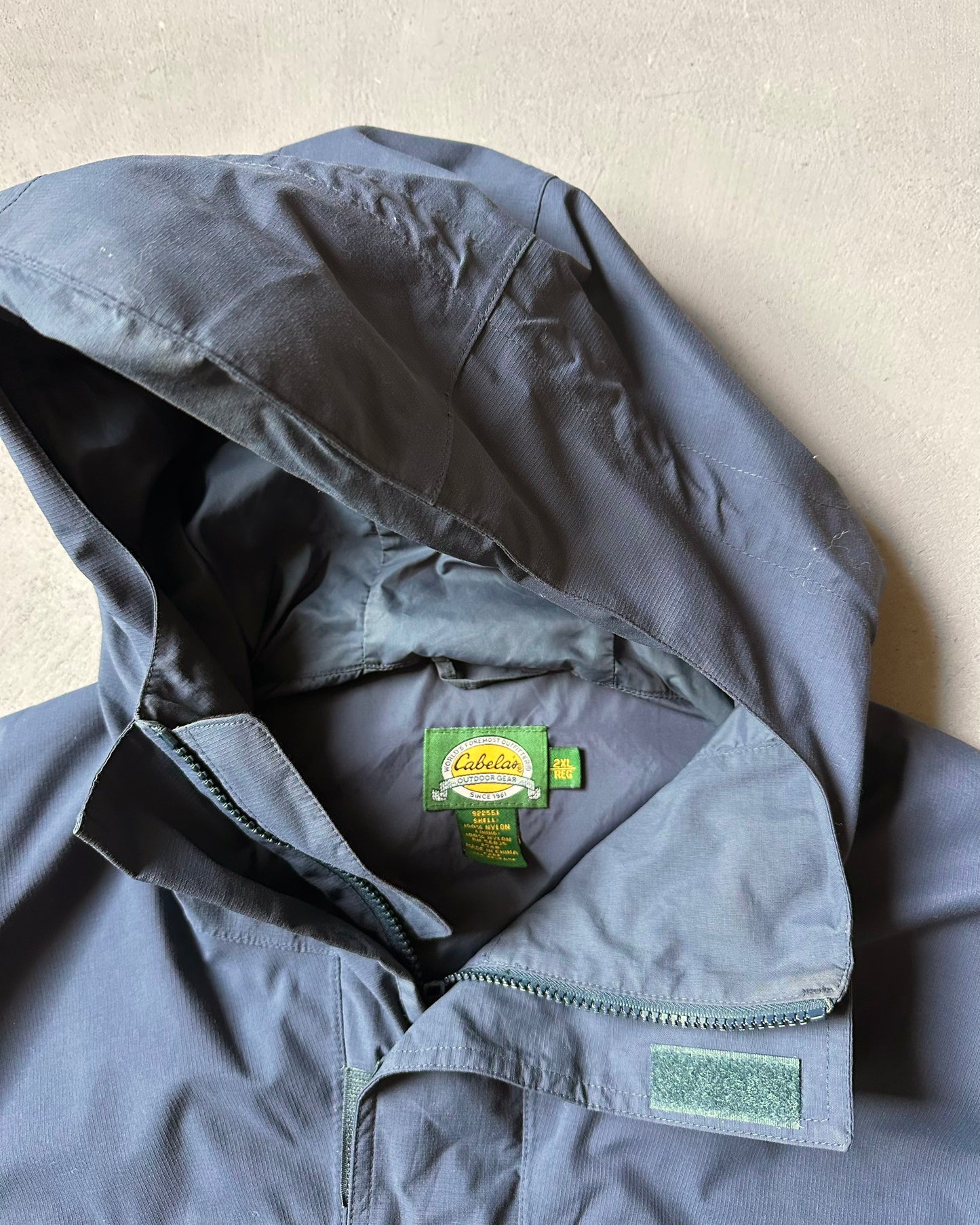 1990s - Navy Gore-Tex Cabela's Jacket - XL/XXL