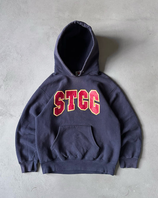 1990s - Navy STCC Hoodie - S