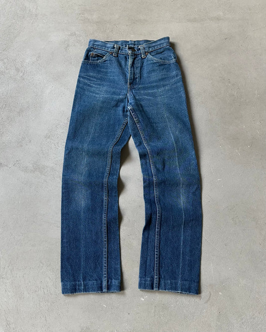Années 70 - Jean Levi's 606 Orange Tab Femme - 25x28
