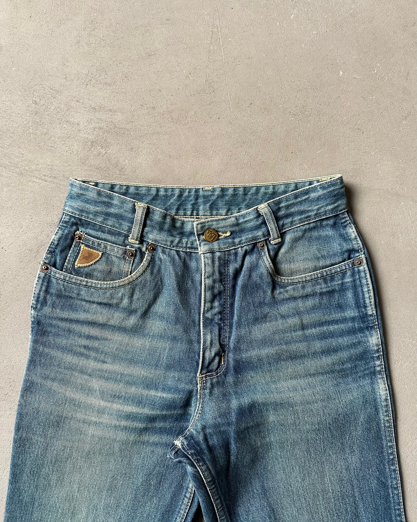 Années 80 - Jean délavé Lois Femme - 26x29