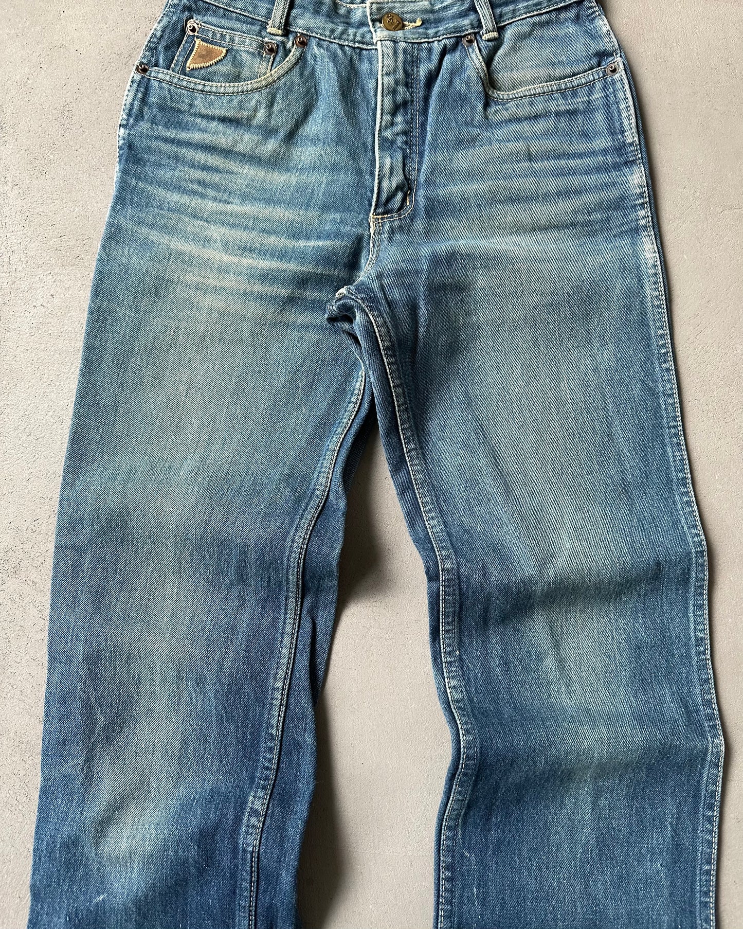 Années 80 - Jean délavé Lois Femme - 26x29