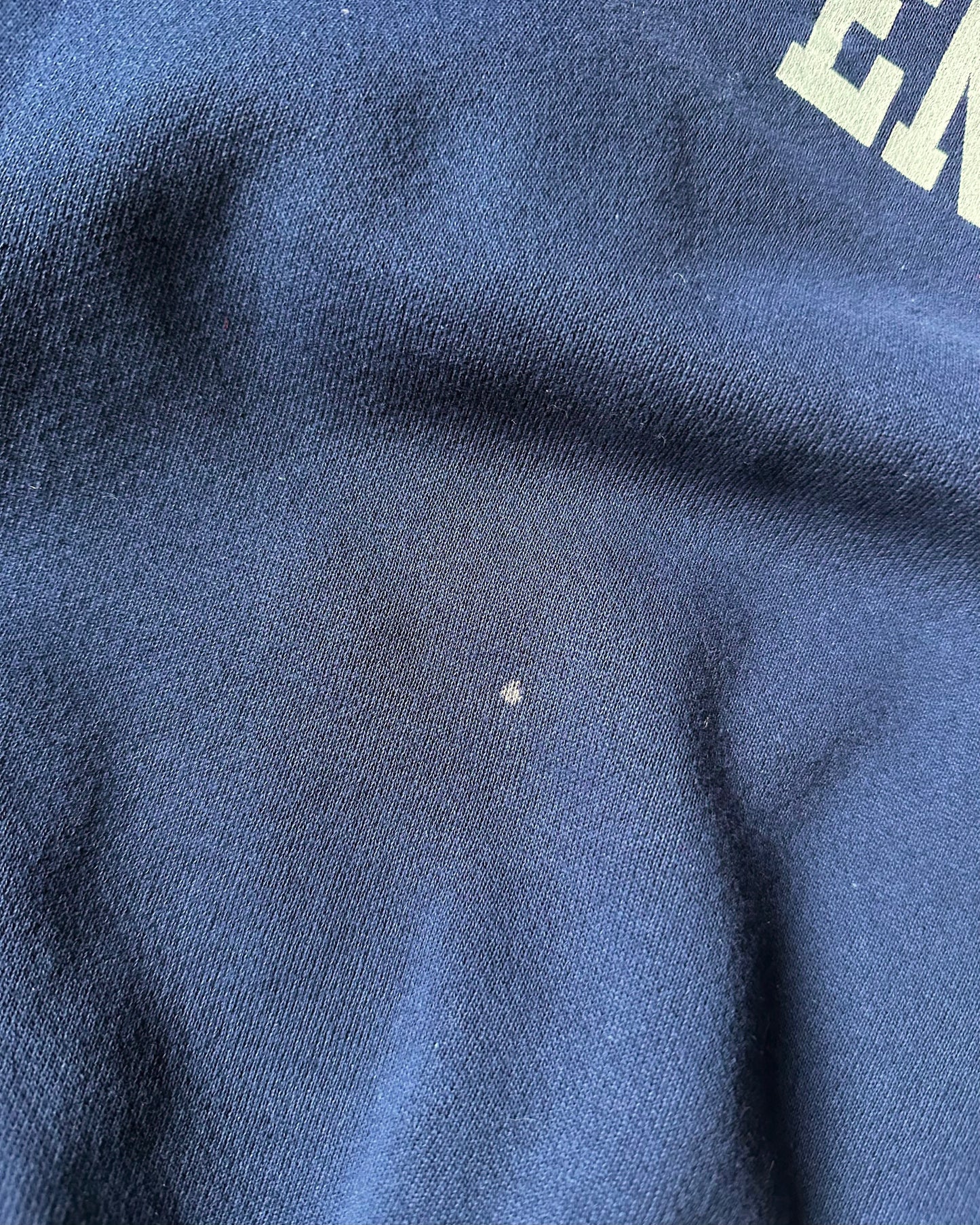 Années 90 - Sweat ras du cou Clemson bleu marine - XL