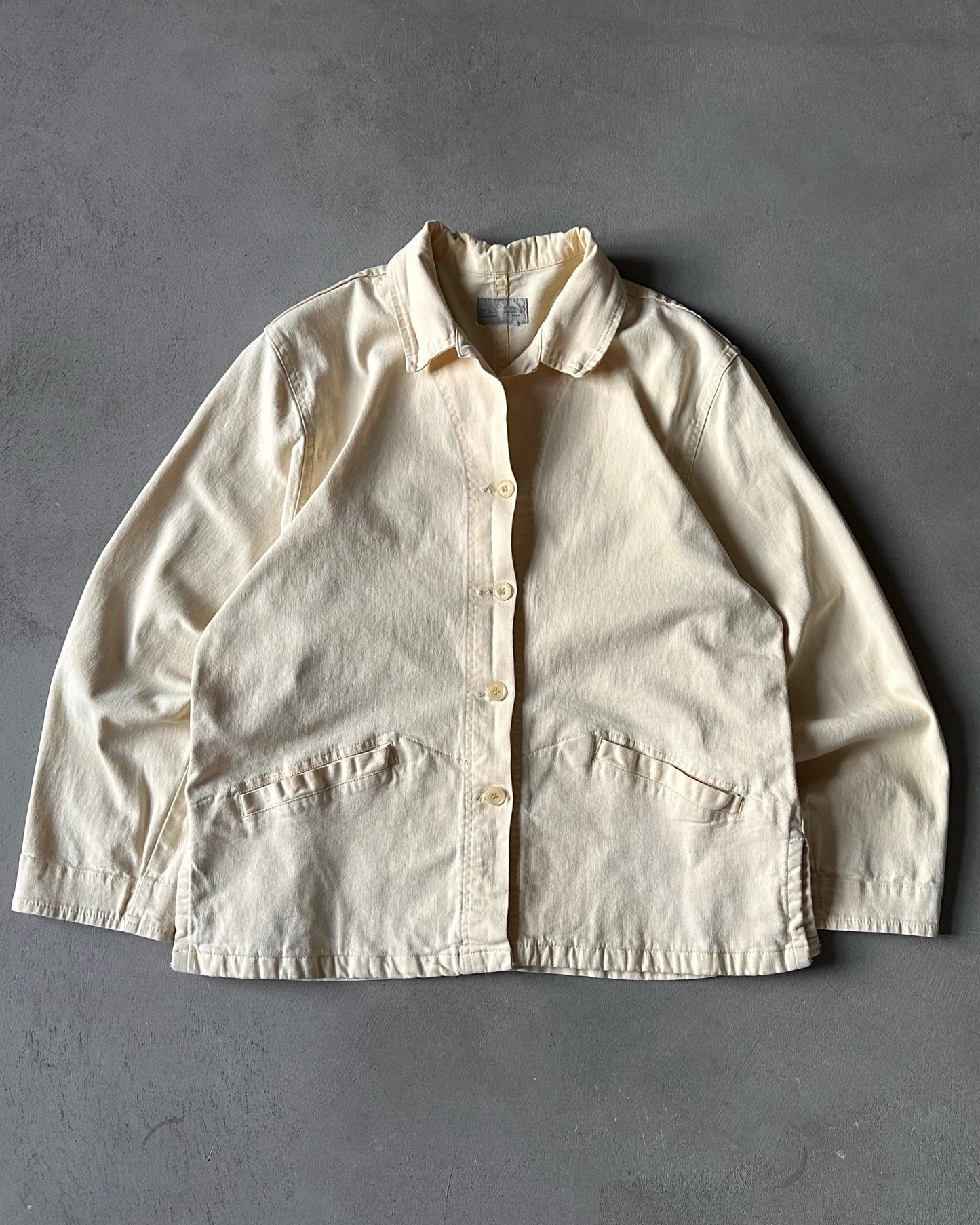 1990s - Butter French Dressing Women's Chore Overshirt - (W)L