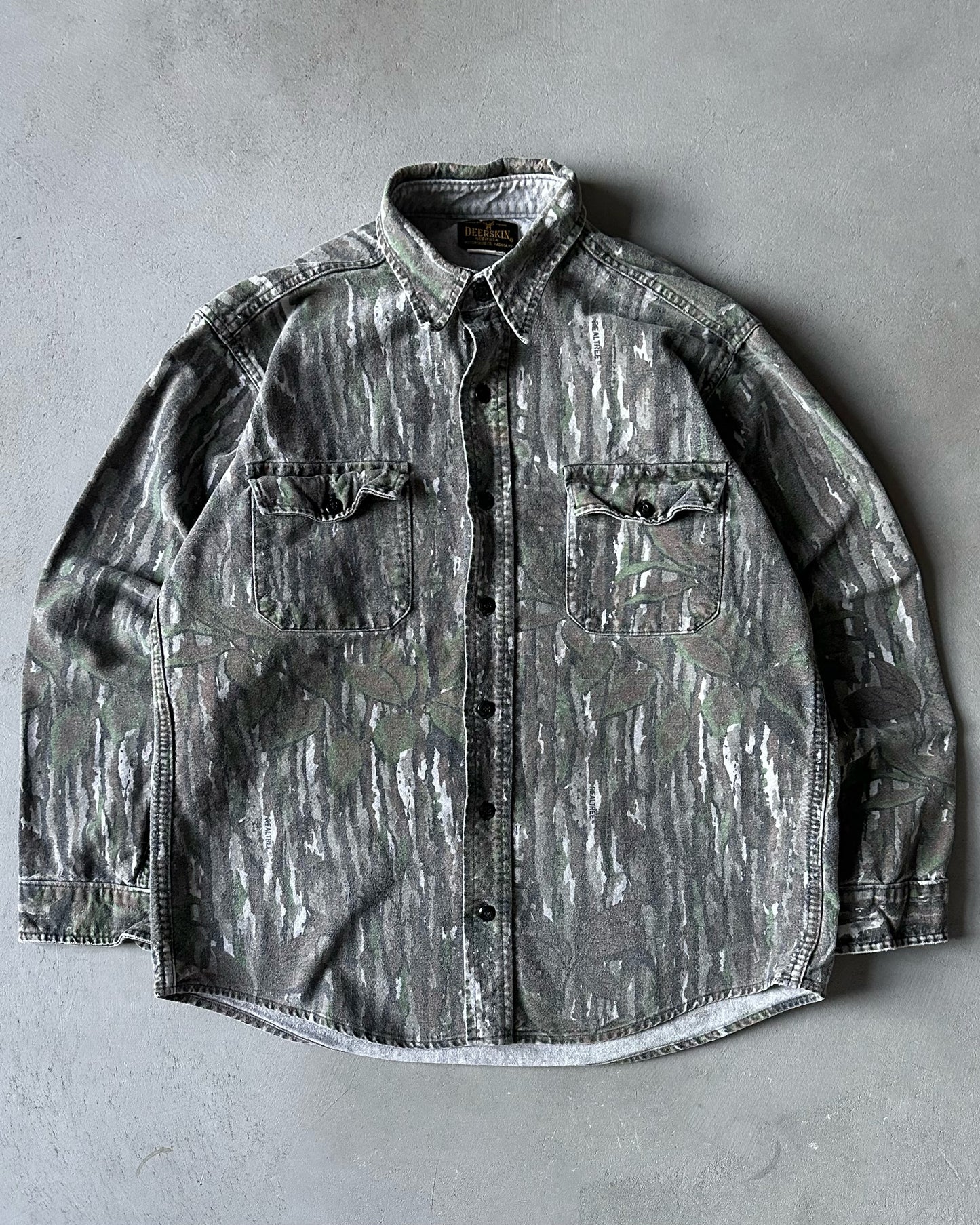 1990s - RealTree Button Up - M