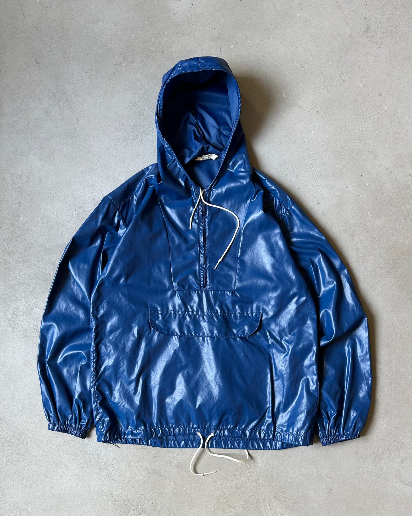 1970s - Blue Super Light Anorak - S/M