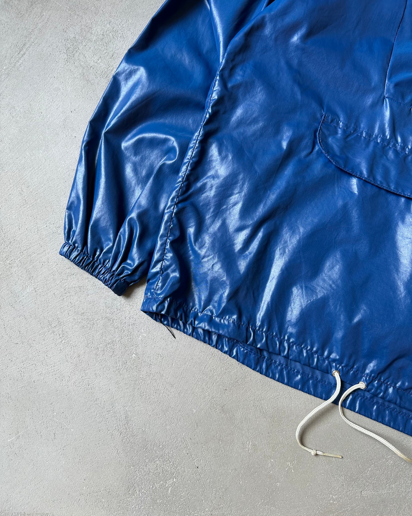 1970s - Blue Super Light Anorak - S/M