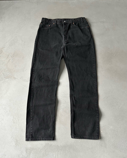 1990s - Black 505 Levi's Jeans USA - 35x33