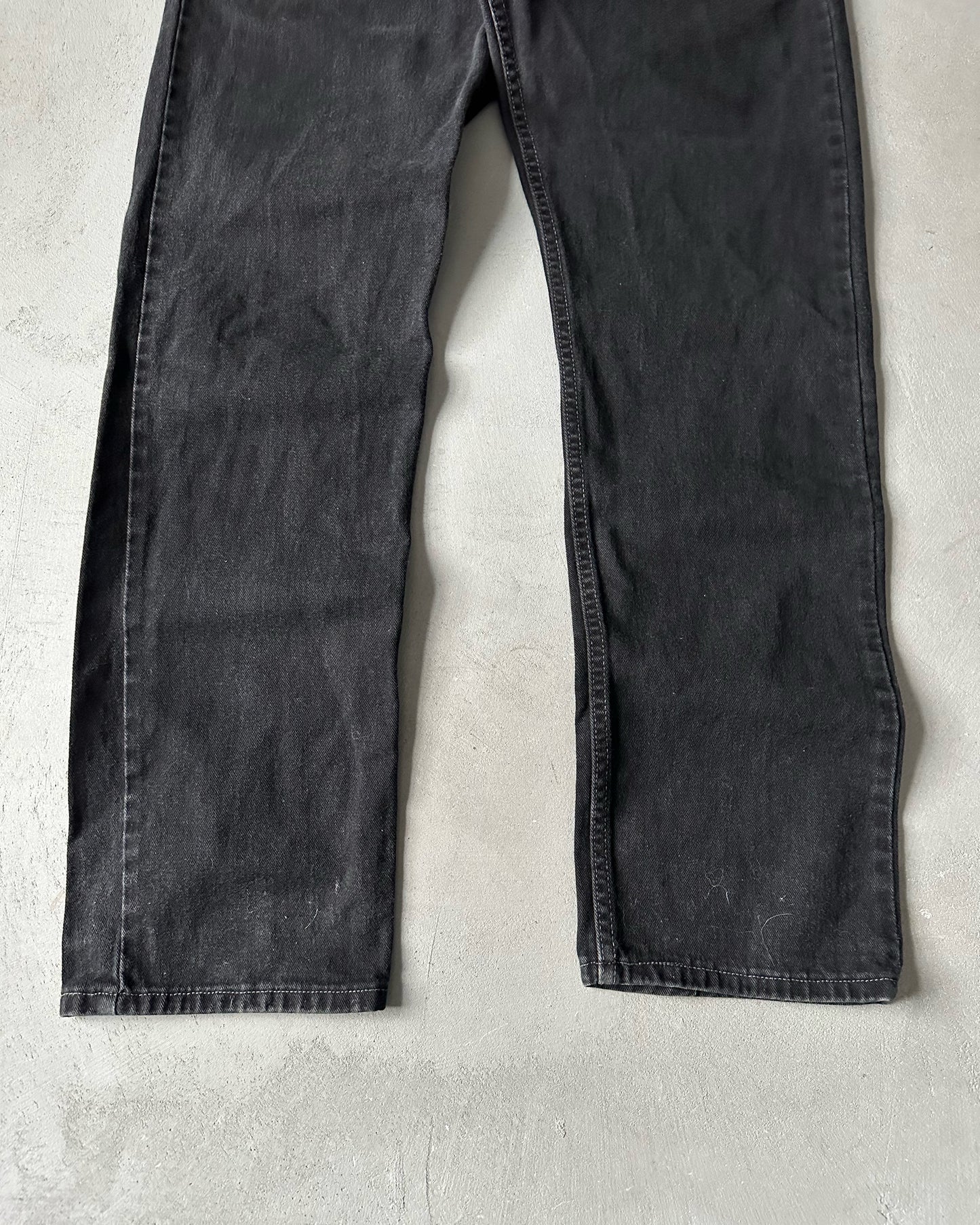 1990s - Black 505 Levi's Jeans USA - 35x33