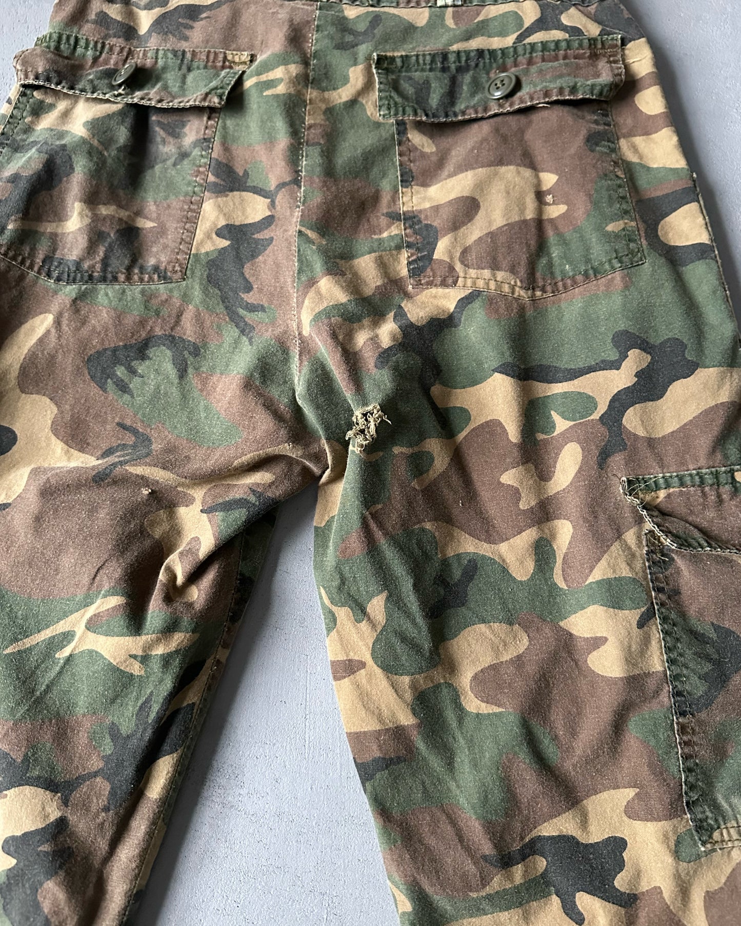 1980s - Camo American Field Cargo Pants - 30x29