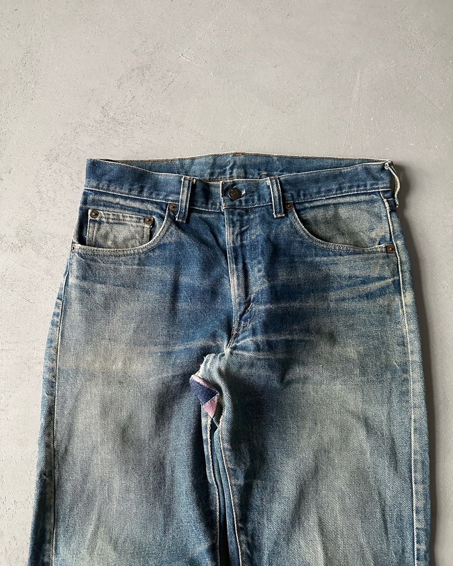 1970s - Distressed 505-0217 Levi's Jeans - 30x29