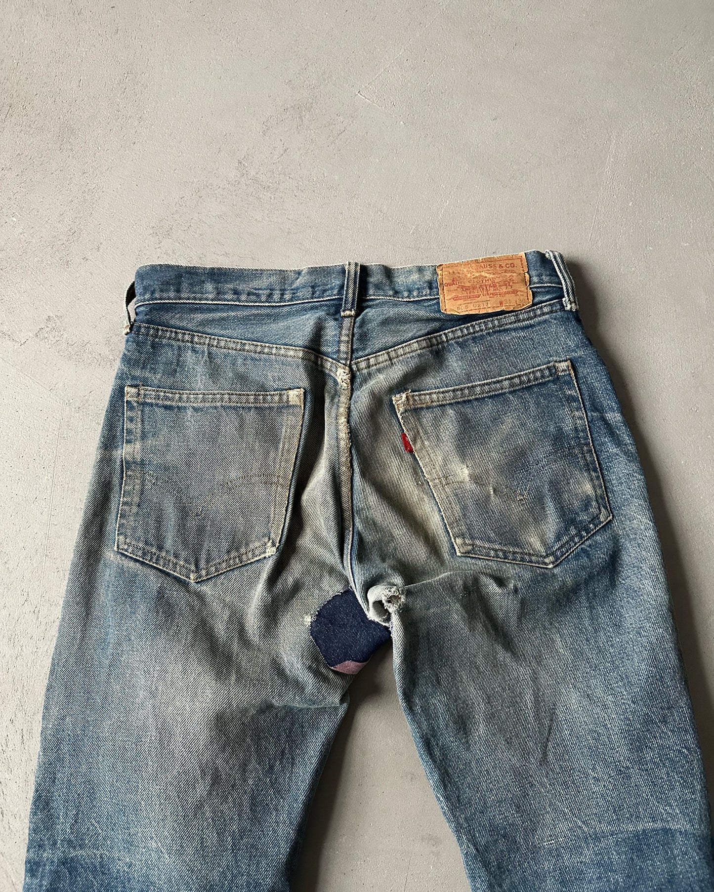 1970s - Distressed 505-0217 Levi's Jeans - 30x29