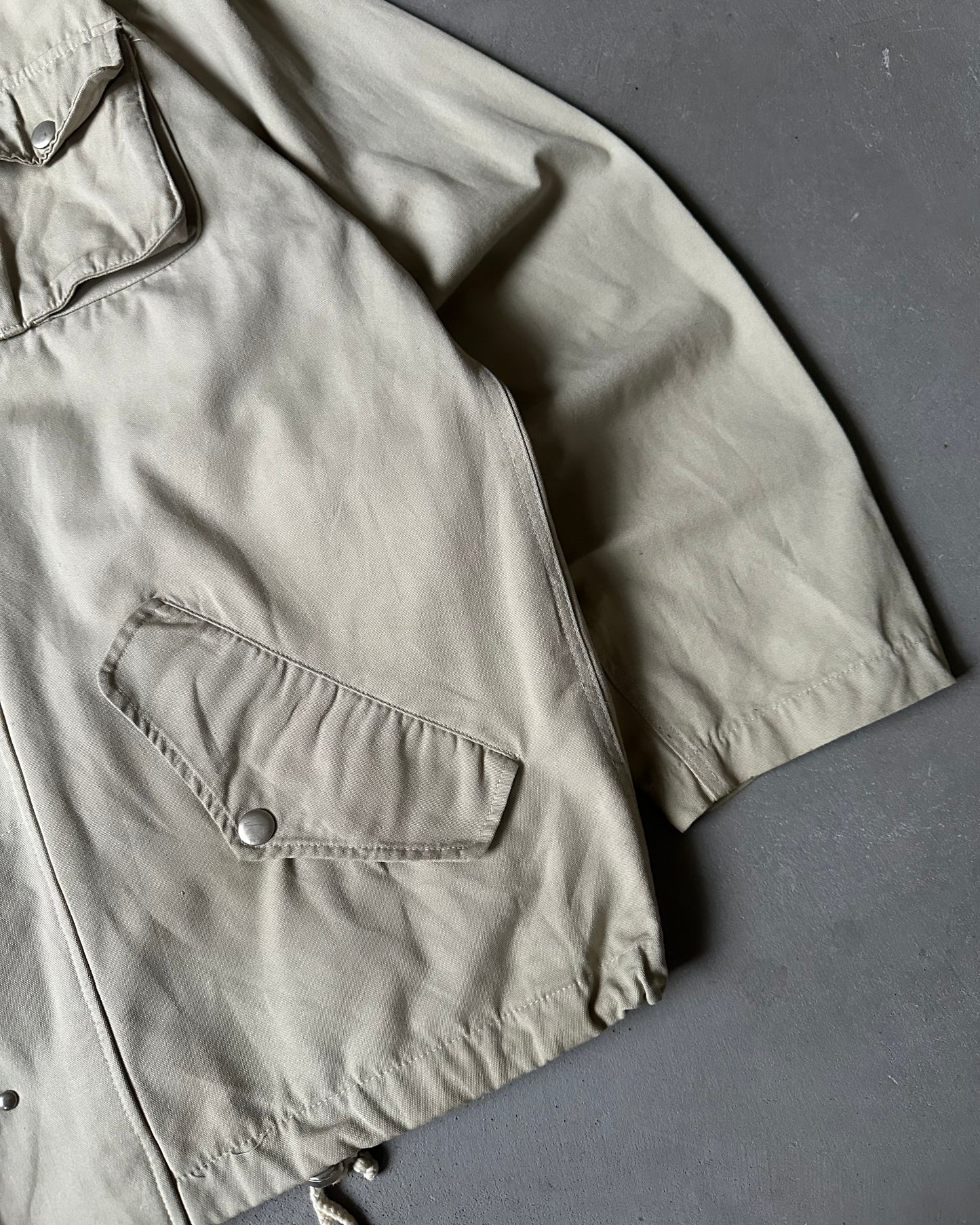 2000s - Cream Fireman Light Jacket - M
