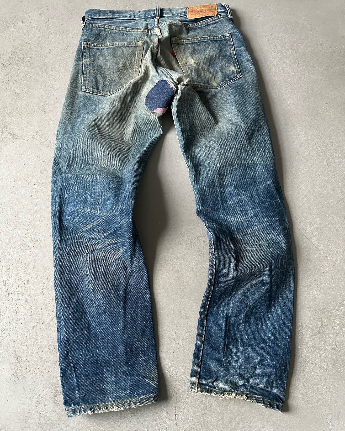 1970s - Distressed 505-0217 Levi's Jeans - 30x29