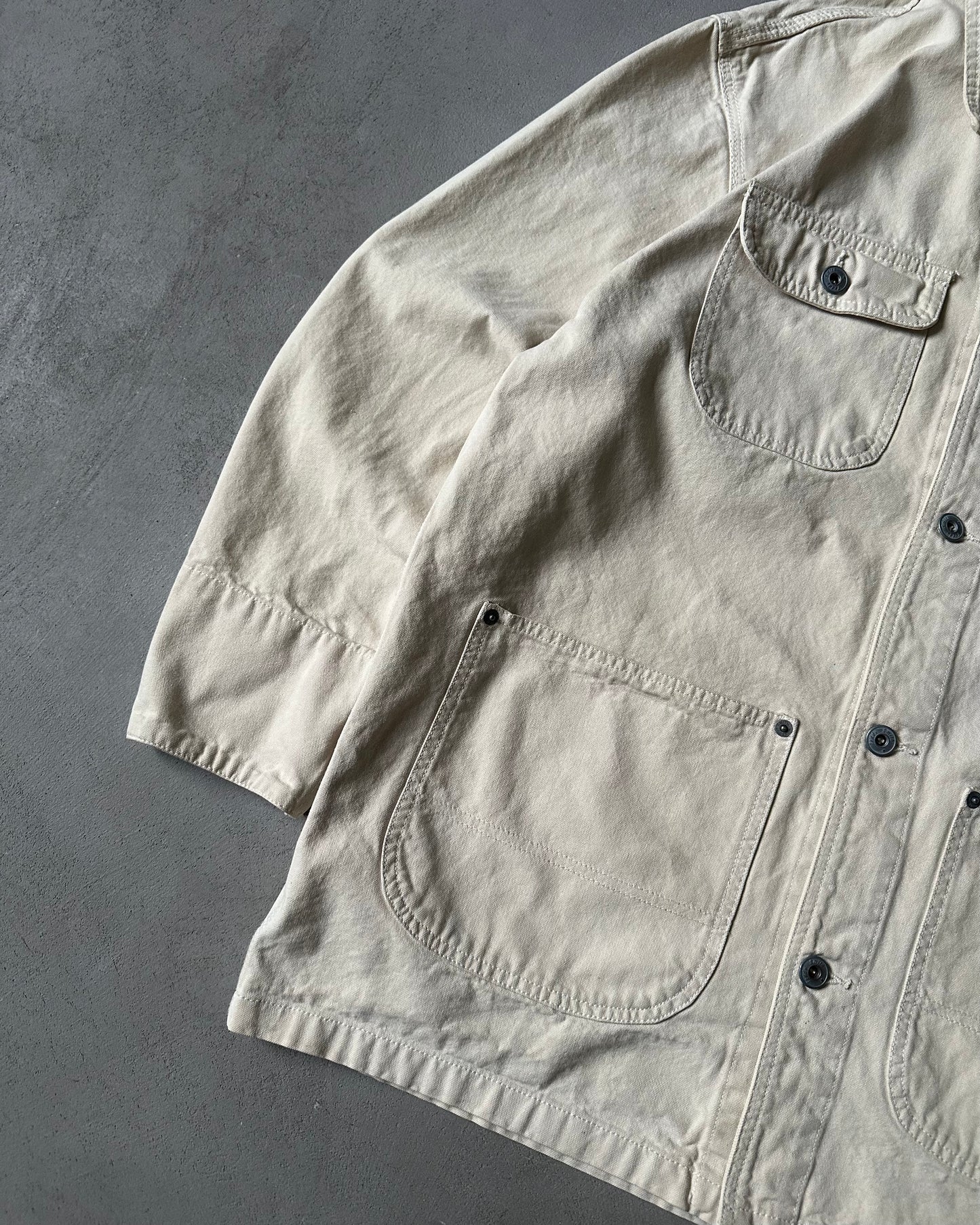 Années 90 - Veste de travail crème - M