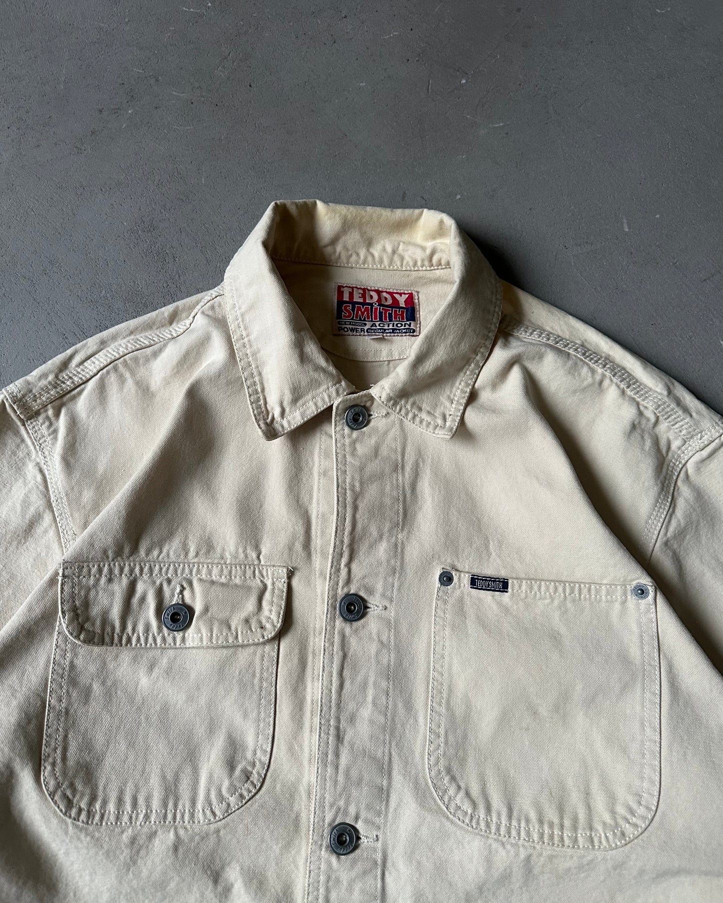 Années 90 - Veste de travail crème - M