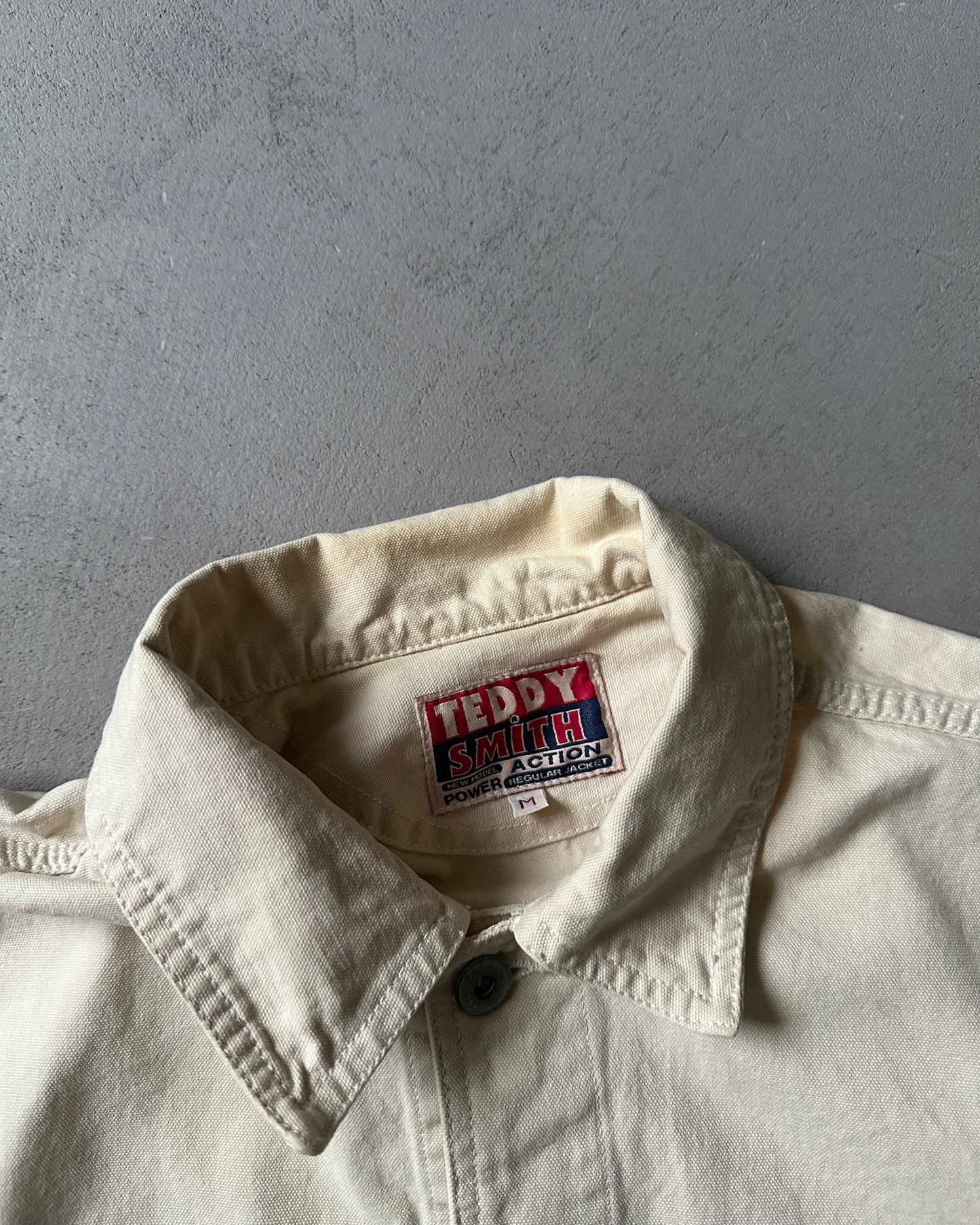 Années 90 - Veste de travail crème - M