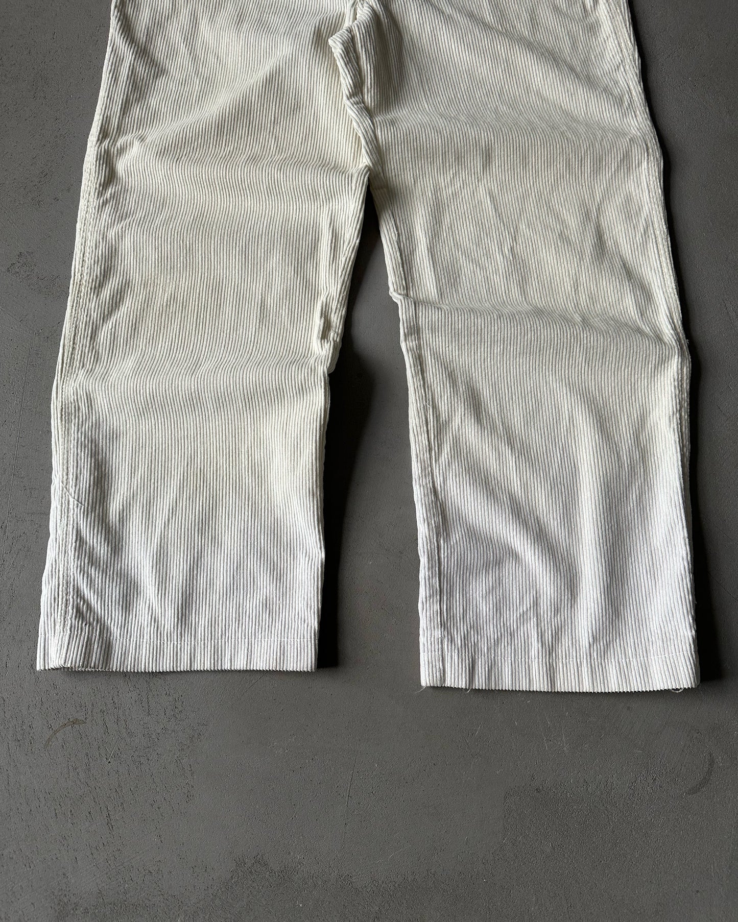 1990s - Cream Generra Corduroy Pants - 34x27