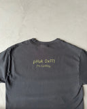 2000s - Black "pHuk 0xFF!" T-Shirt - M