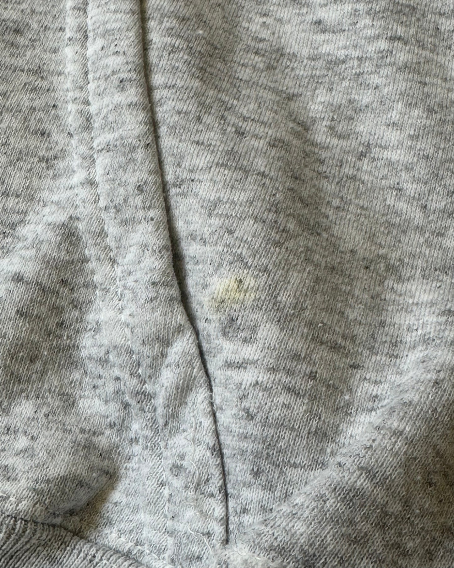 Années 90 - Sweat à capuche NYU gris cendré - XS/S