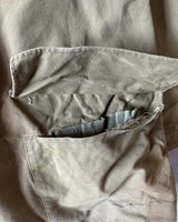 1950s - Distressed Khaki Duxbak Hunting Jacket - M