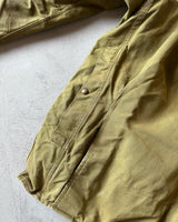 1950s - Distressed Khaki Duxbak Hunting Jacket - M