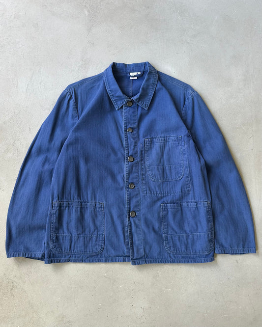 1980s - Blue HBT French Chore - L
