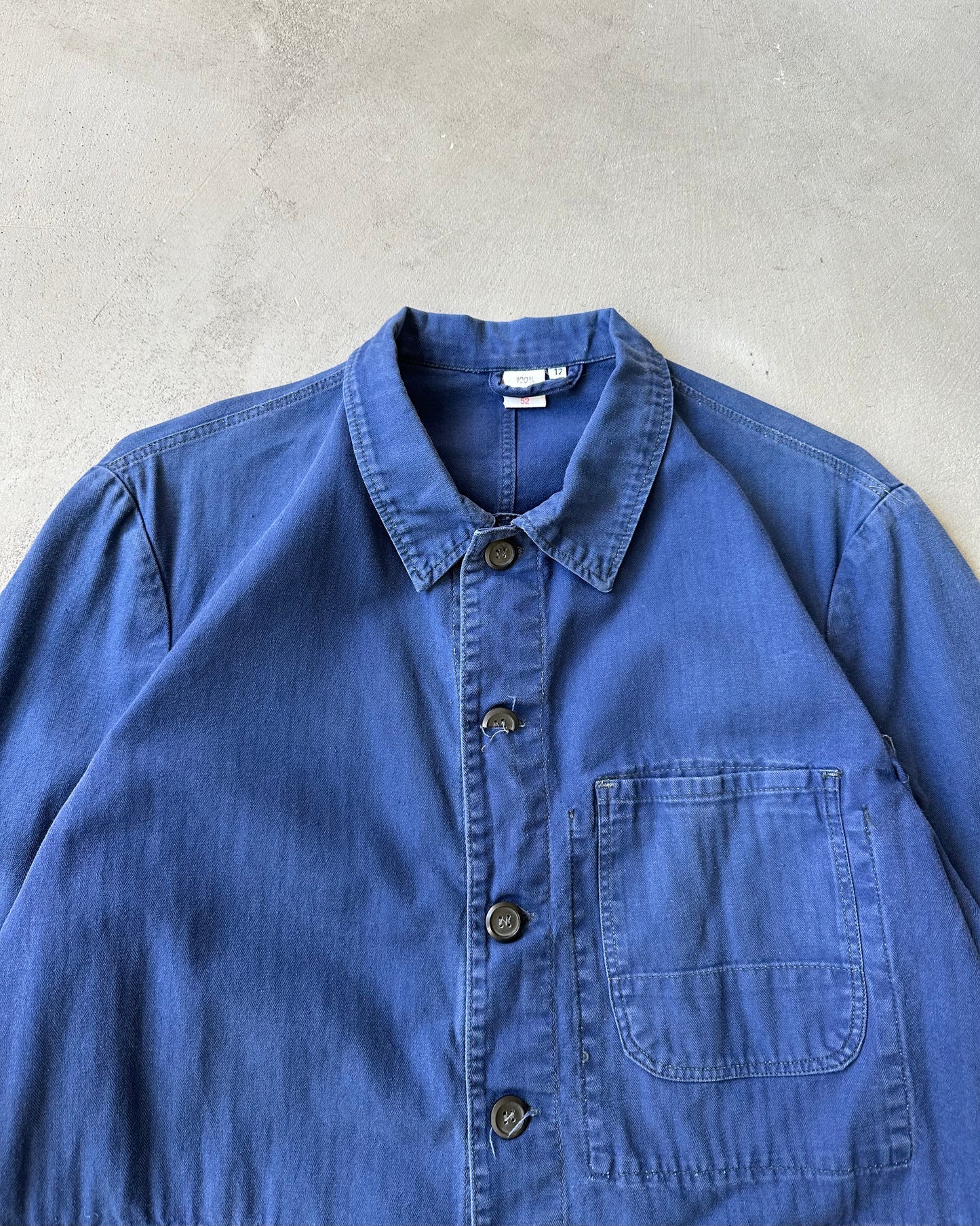 1980s - Blue HBT French Chore - L
