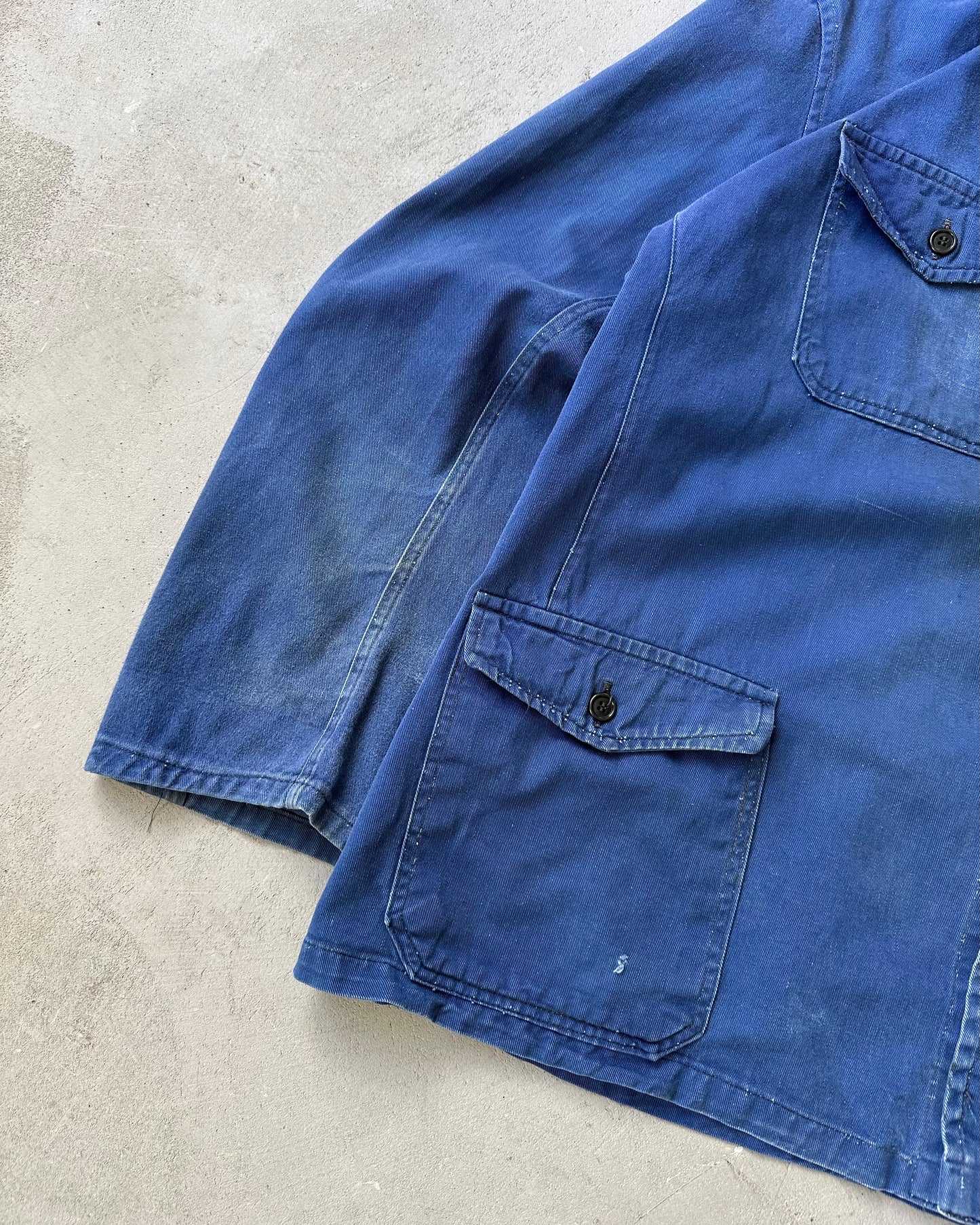1960s - Distressed Blue SEBN French Chore - L/XL